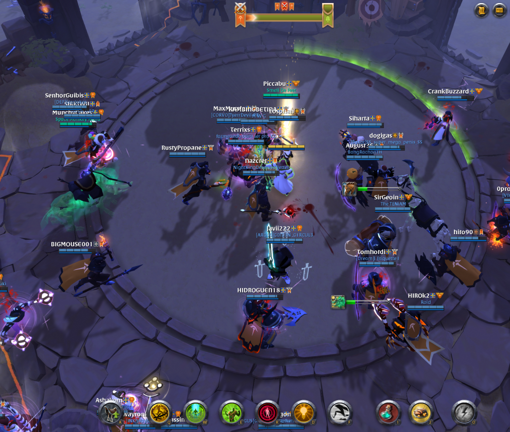 What other mmo can gather people like this for mass pvp fights : r/ albiononline