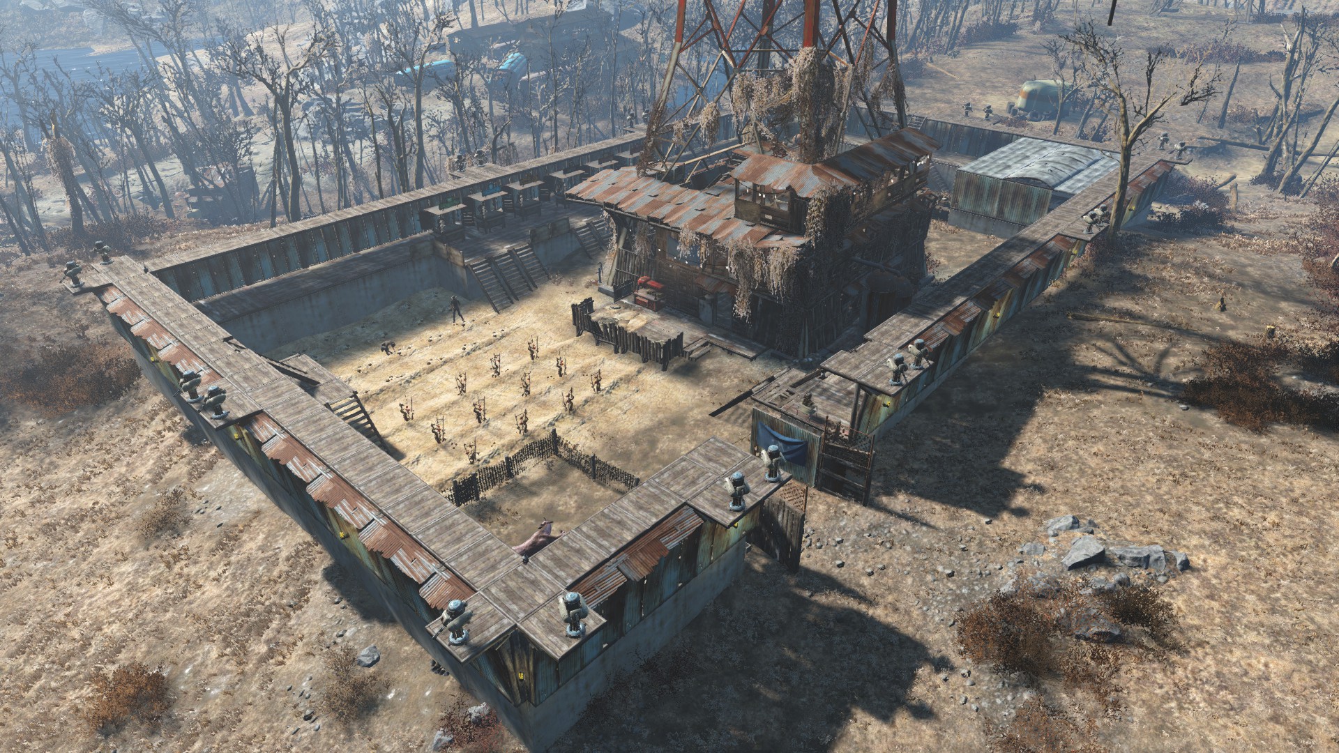 Fallout 4 открыть все постройки фото 4